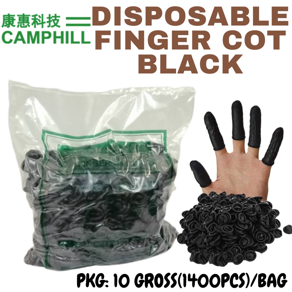 [1440pcs] CAMSTERILE Finger Cots Antistatic Powder Free Roll Type