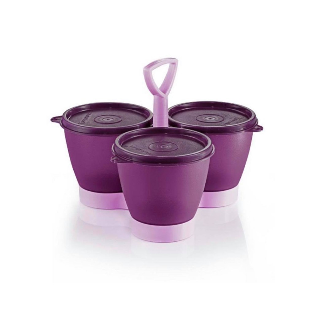 Tupperware Blossom Condimate Set 300ml (3pcs)