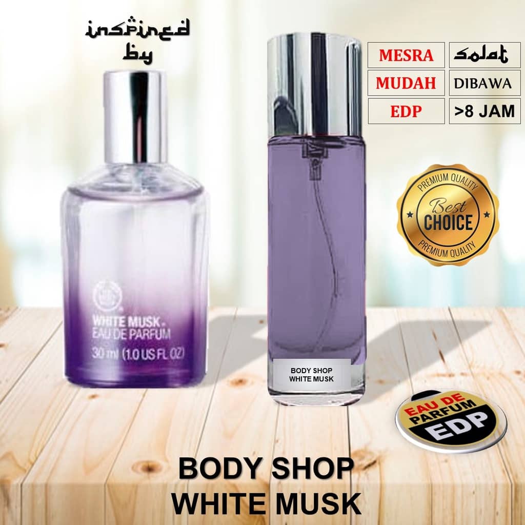 PERFUME BODY SHOP APPLE BLOSSOM WHITE MUSK PERFUME VIRAL PERFUME BANDUNG MURAH Shopee Malaysia