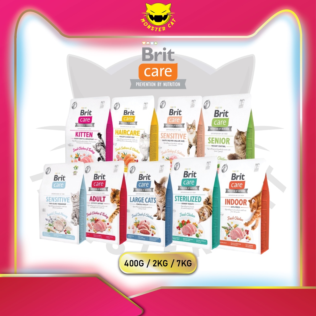 BRITCARE SUPER PREMIUM Cat Food 400g & 2KG Shopee Malaysia