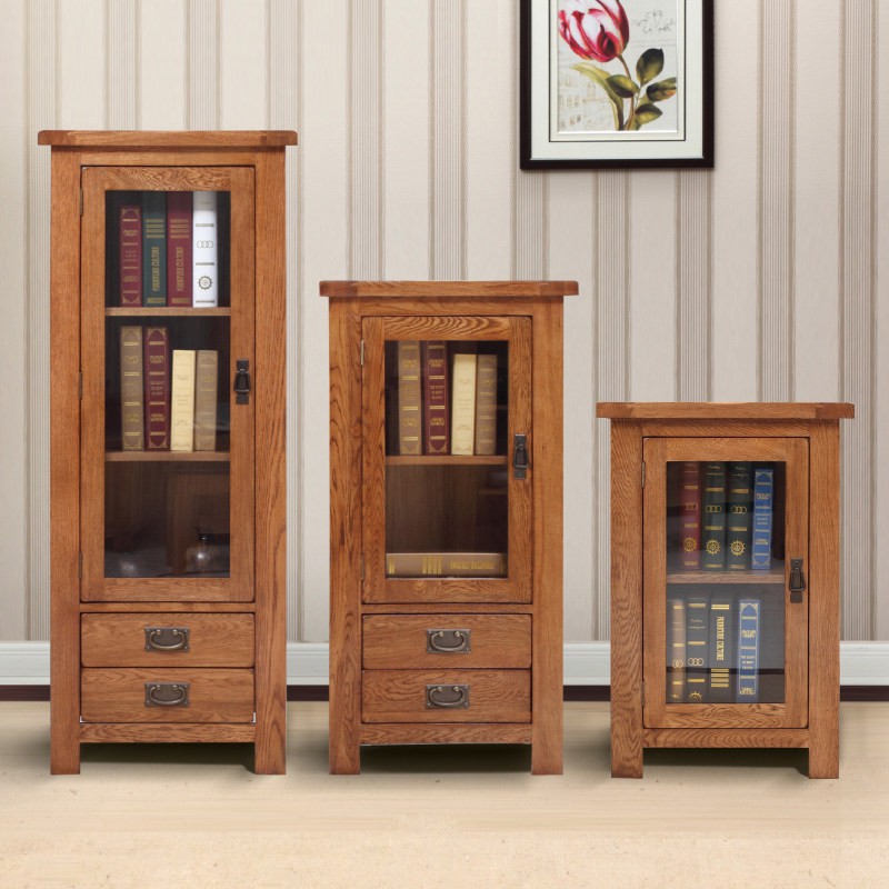 Solid Wood Tv Side Cabinet American Country Corner Cabinet Oak