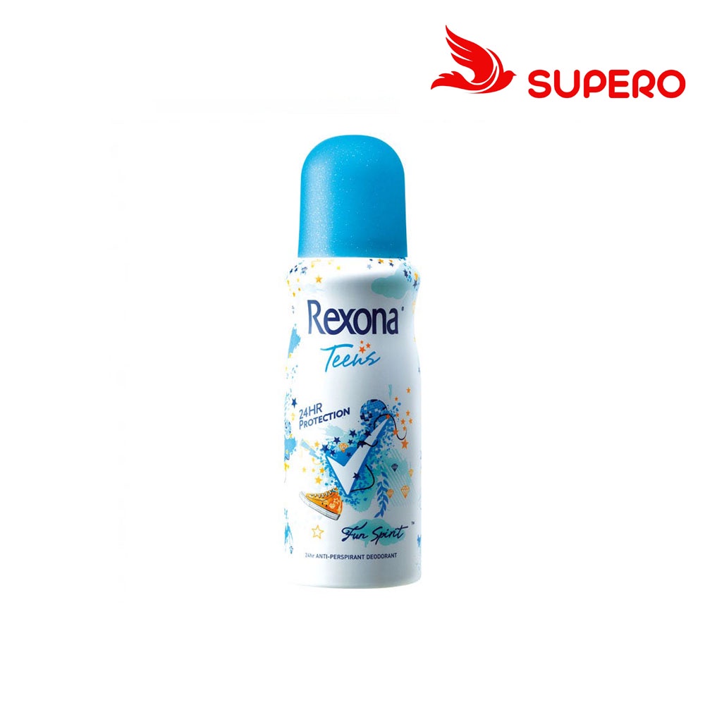 REXONA TEENS FUN SPIRIT SPRAY DEODORANT 60G Shopee Malaysia
