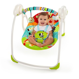 bright starts kaleidoscope safari portable swing