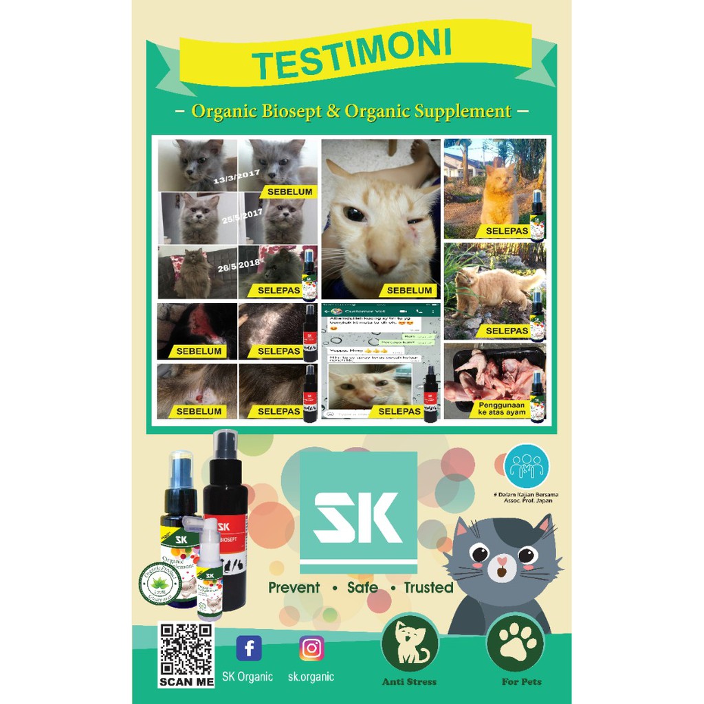 Buy Best Buy Sk Organic Supplement For Cats Fast Delivery Seetracker Malaysia