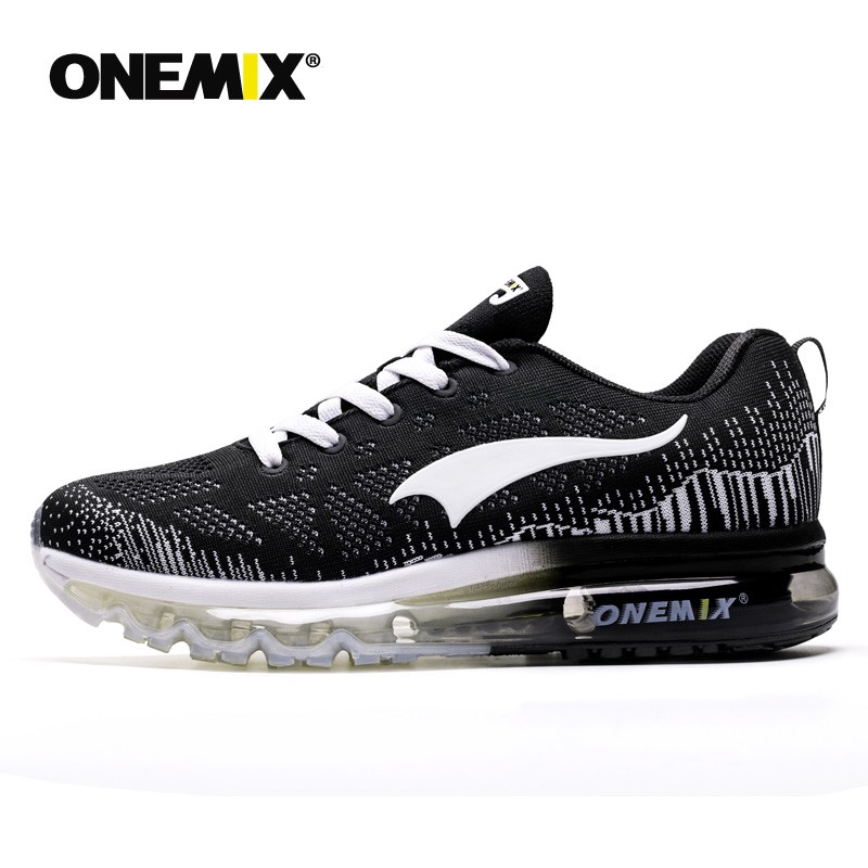 onemix men's lightweight air cushion sport running shoes