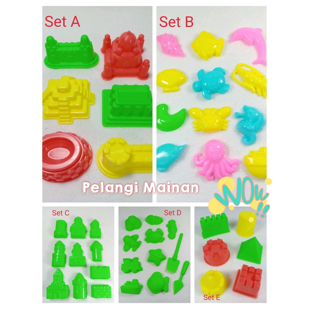 kinetic sand molds