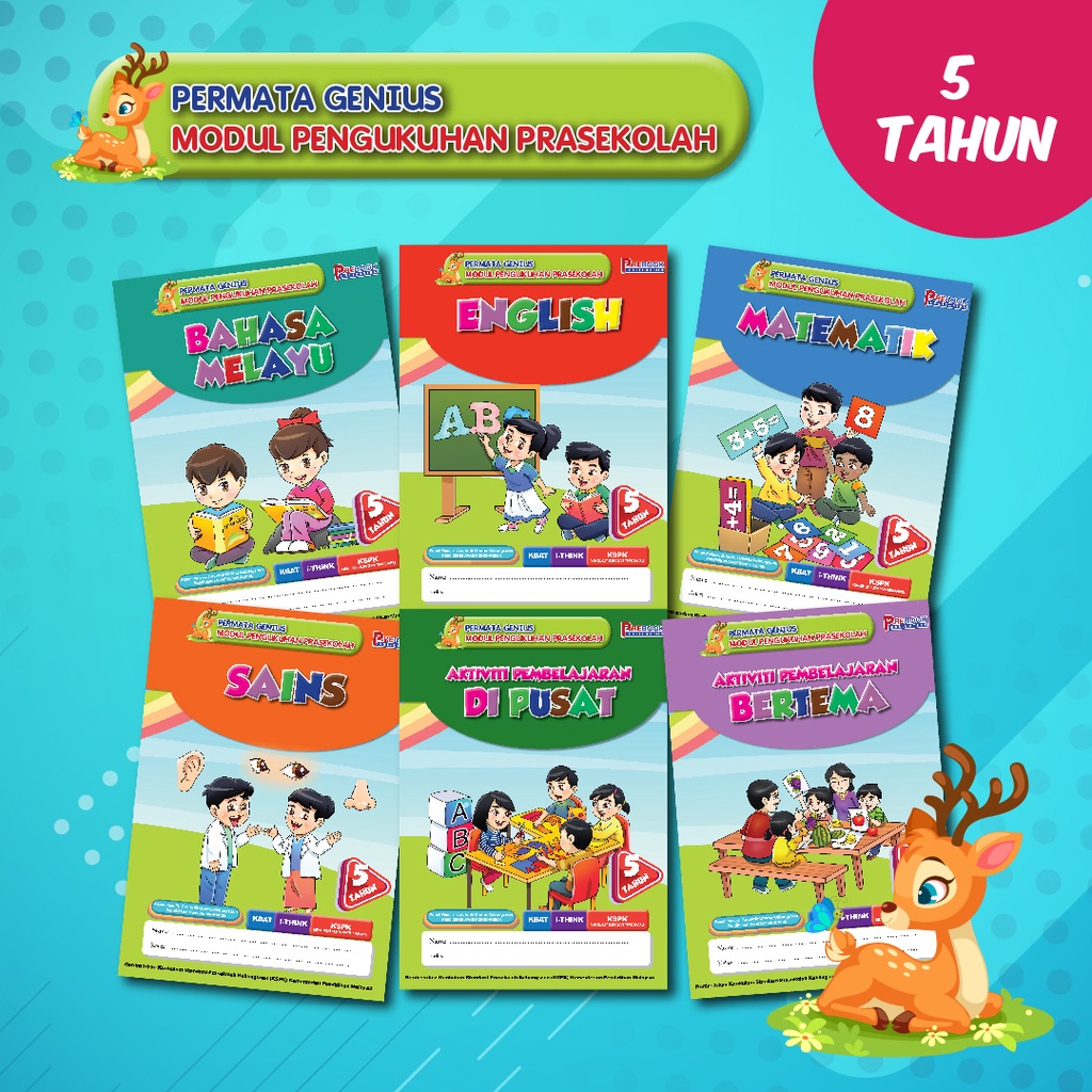 PERMATA GENIUS 2022 (MODUL PENGUKUHAN PRASEKOLAH) | Shopee Malaysia