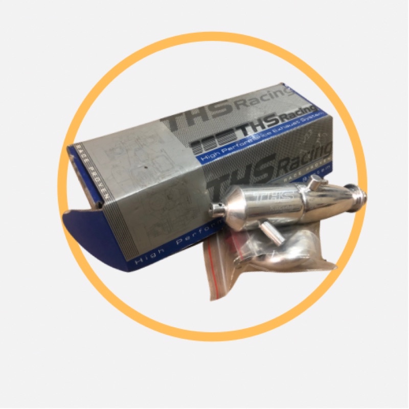 THS RACING EXHAUST SYSTEM FOR DRC RC Traxxas Jato, Nitro Slash