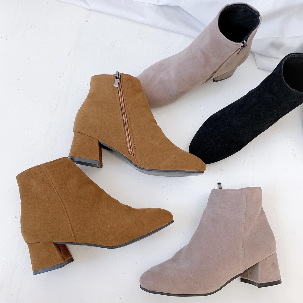 simple ankle boots