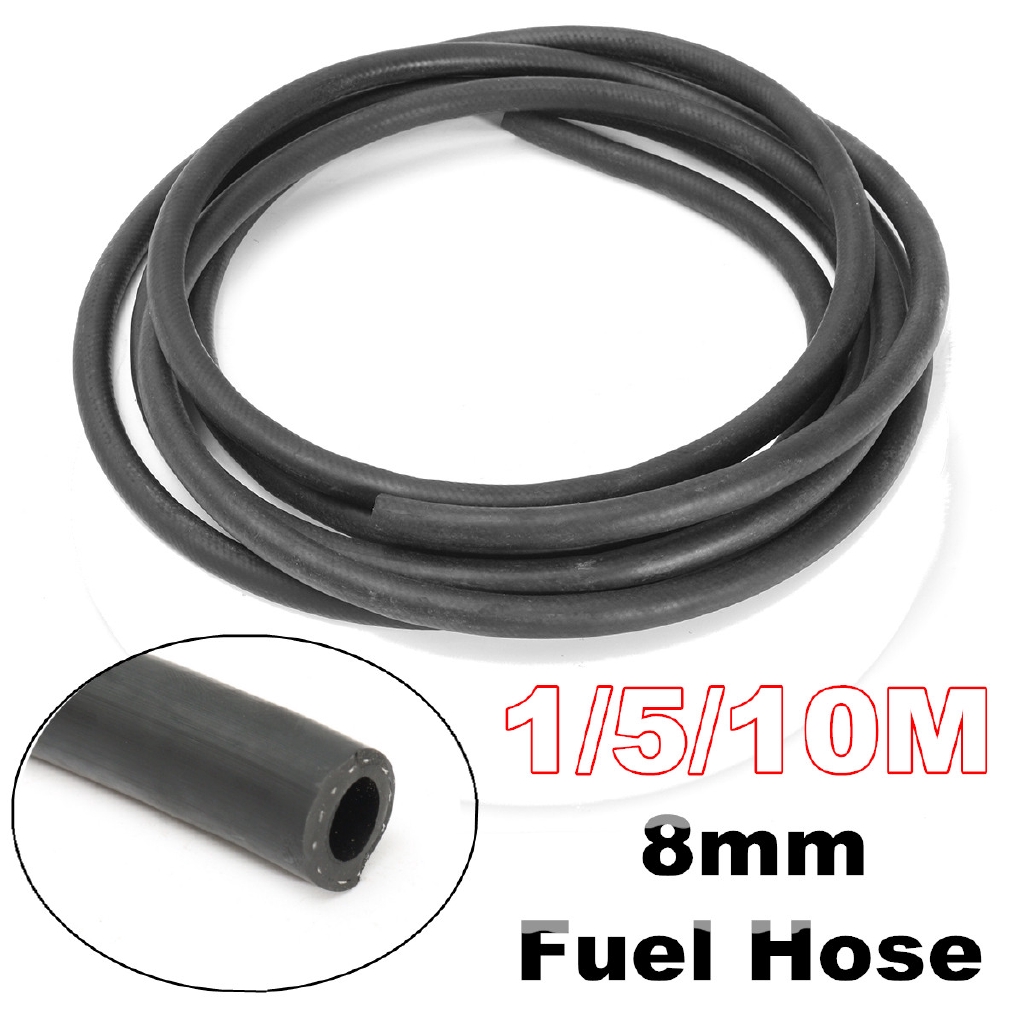 20M Motorcycle Dirt Fuel Gas Oil Delivery Tube Hose Line Rubber Material Petrol