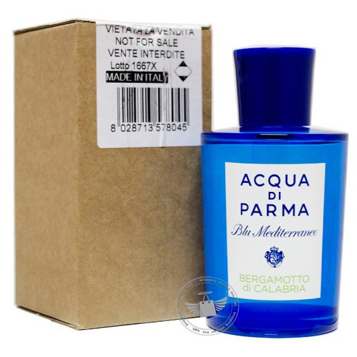 Acqua Di Parma Blu Mediterraneo Bergamotto Di Calabria 150ml Edt Spray Tester U Shopee Malaysia