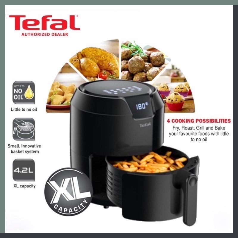 9.9 HOT🔥Tefal Air Fryer Easy Fry Precision Digital (4.2L) EY401840 ...