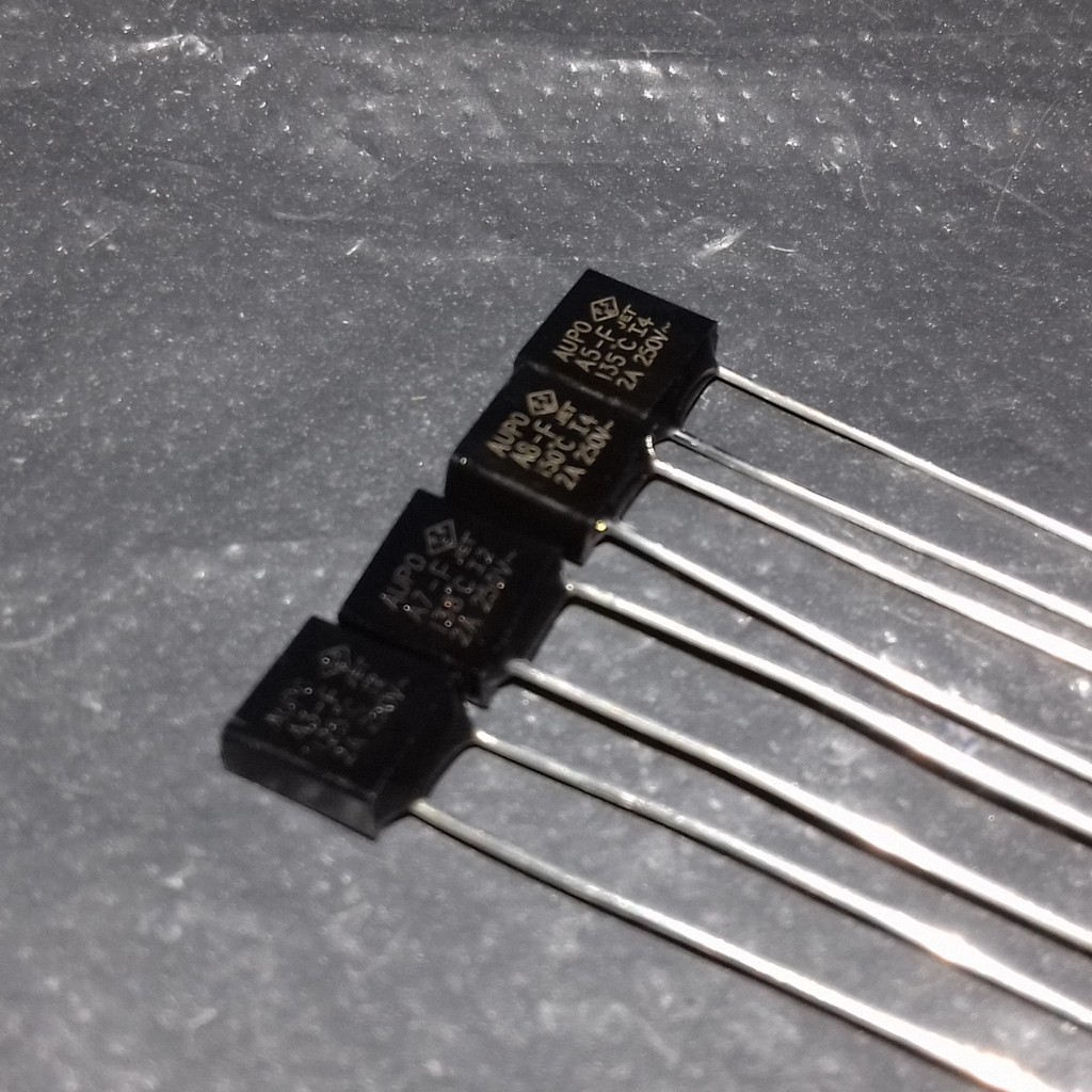AUPO KIPAS THERMAL FUSE 102C / 115C / 125C / 130C / 135C / 138C / 150C 2A 250V Shopee Malaysia