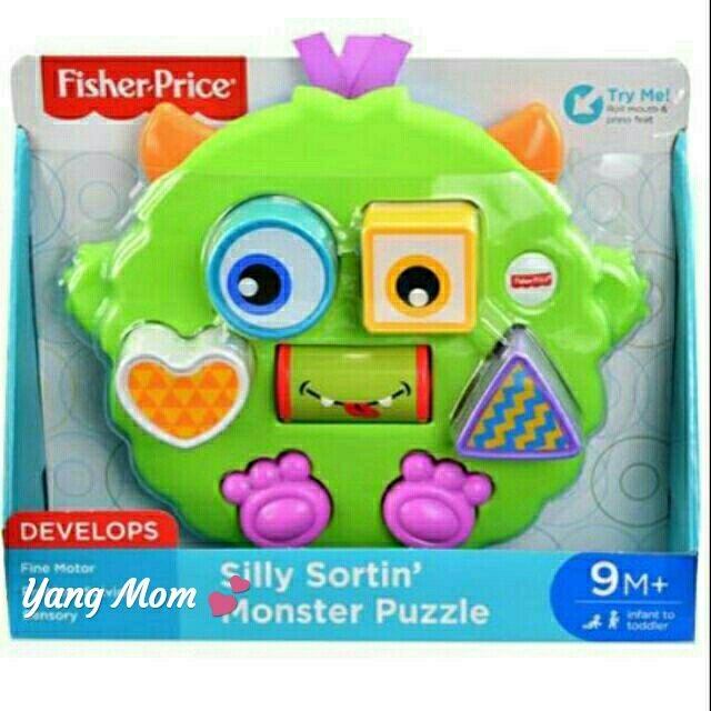 fisher price monster puzzle