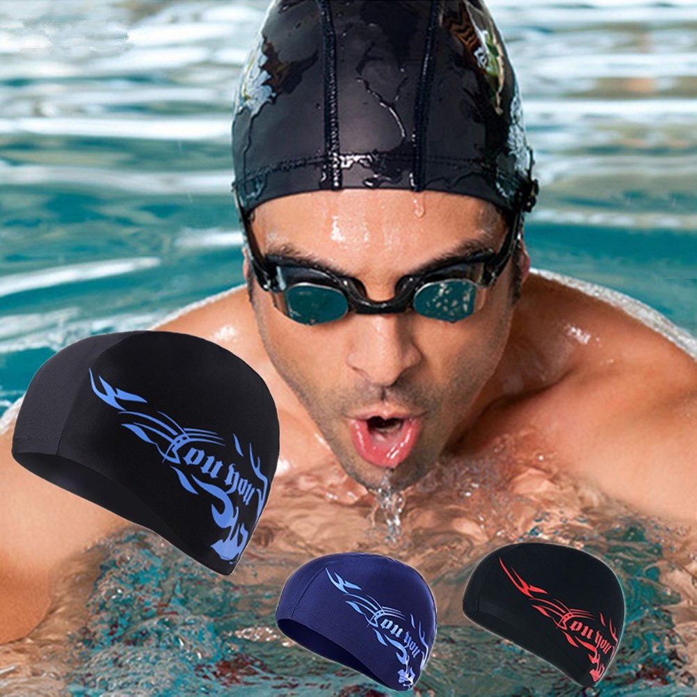 Adult Swimming Cap Spandex Long Hair Swimming Caps Long Hair