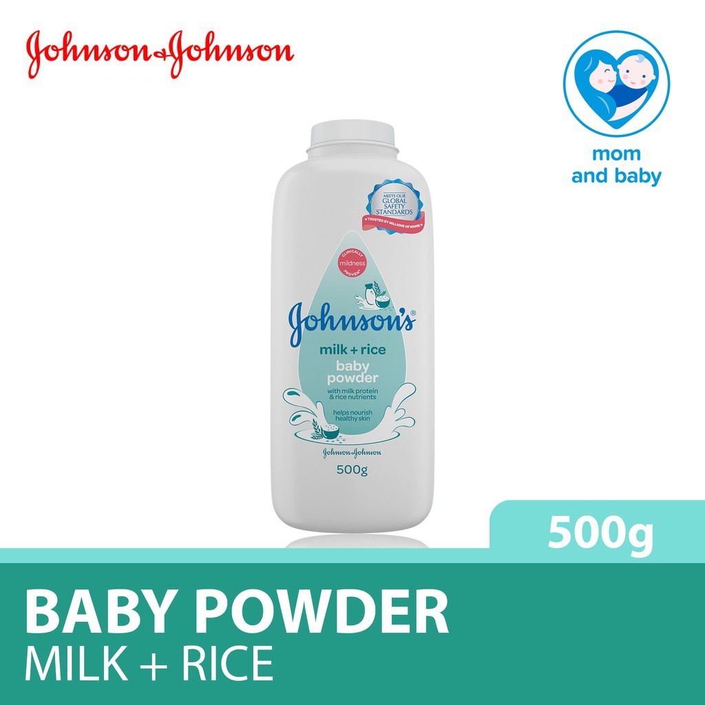 Johnson's Milk + Rice Baby Powder 500g