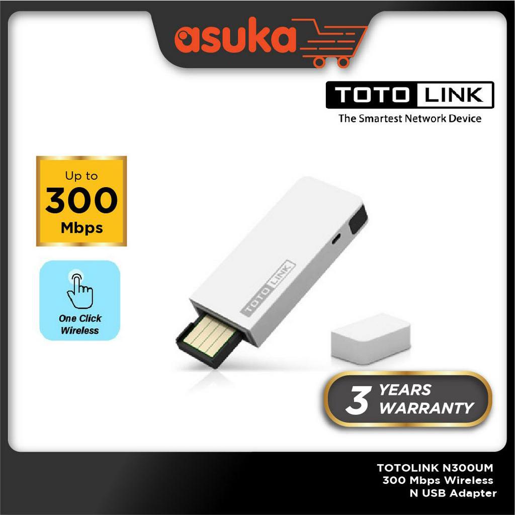 TOTOLINK N300UM 300 Mbps Wireless N USB Network Adapter For PC/Laptop