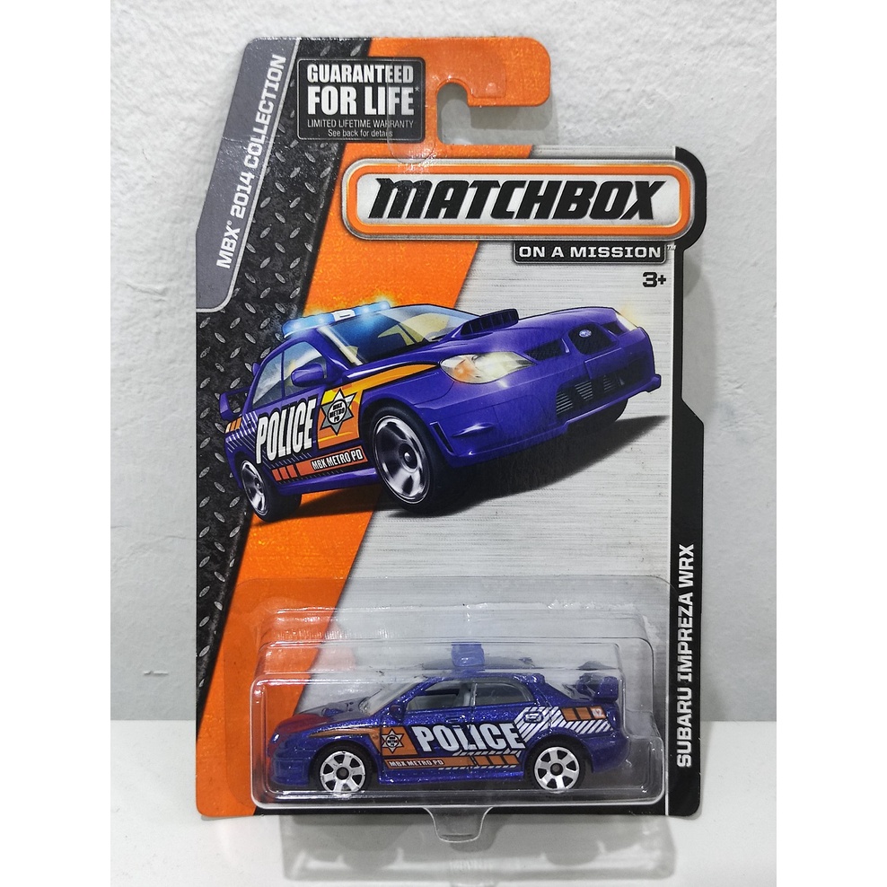 Matchbox Subaru Impreza WRX (Police) | Shopee Malaysia