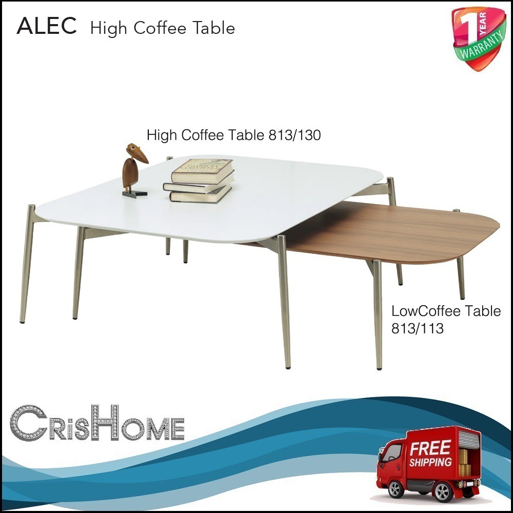 Crishome Alec High Coffee Table Free Shipping To West Malaysia
