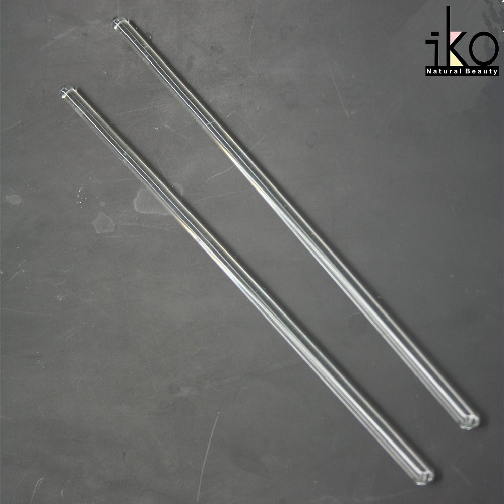 2pcs Lab Use Stir Glass Stirring Rod Laboratory Tool -20cm ...