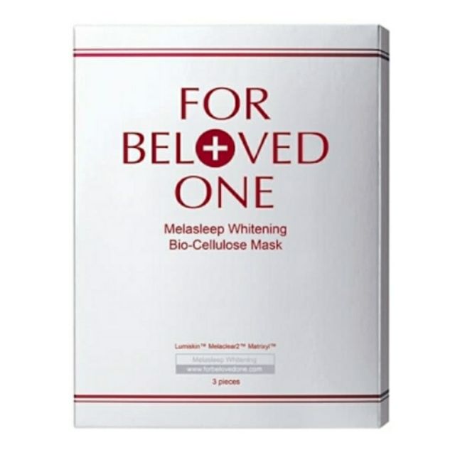 For Beloved One - Melasleep Whitening Bio-Cellulose Mask | Shopee Malaysia