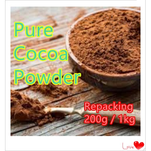 Premium Cocoa Powder / Serbuk KOKO [100 % HALAL /100% PURE, NO SUGAR ...