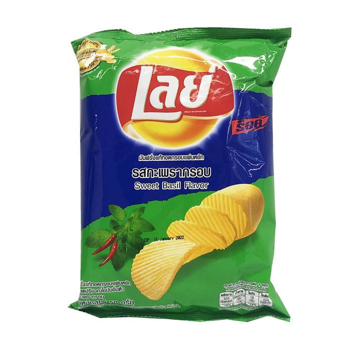 (Ready Stock) Lays Sweet Basil (50g) Imported from Thailand Shopee