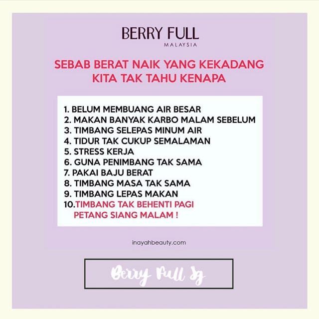 Free Scrunchy Berryfull Jus Detox Gerenti Kurus Free Consultant Shopee Malaysia