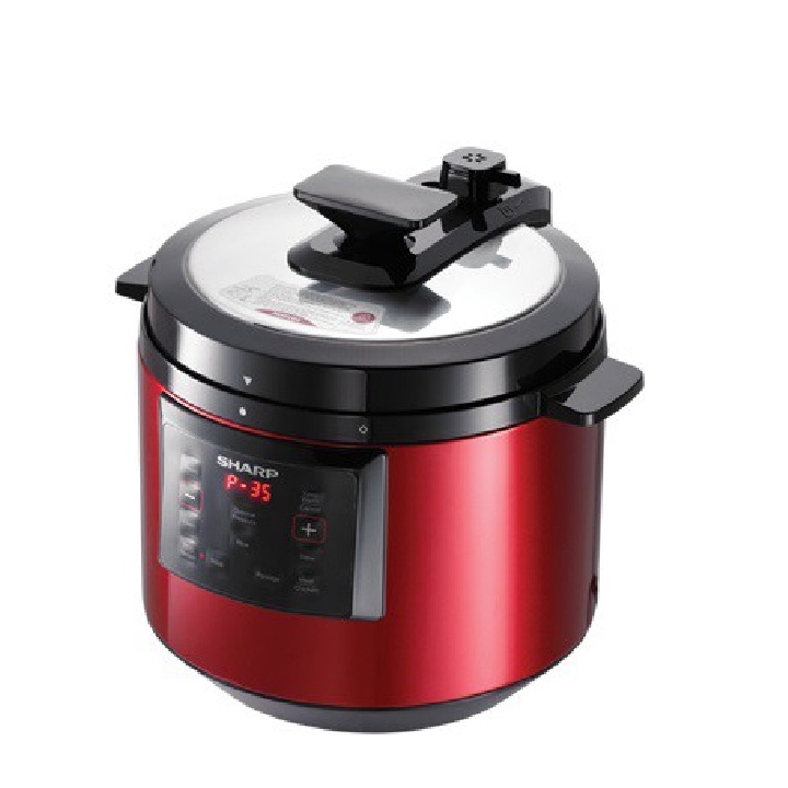 Sharp Pressure Cooker Multi Cooker Rice Cooker Food Steamer 6L Periuk Tekanan Tinggi Elektrik 氣壓鍋 高压锅 KQA60RD