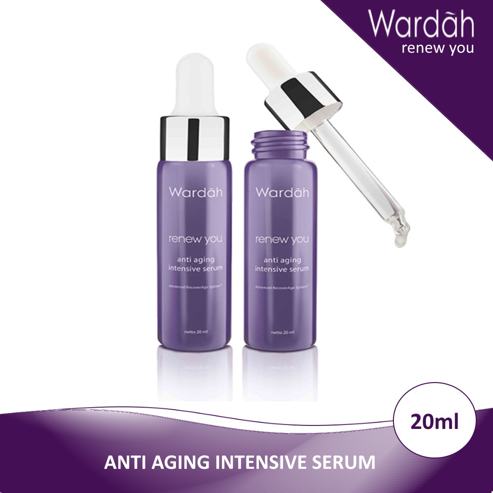 wardah renew you anti aging intensive