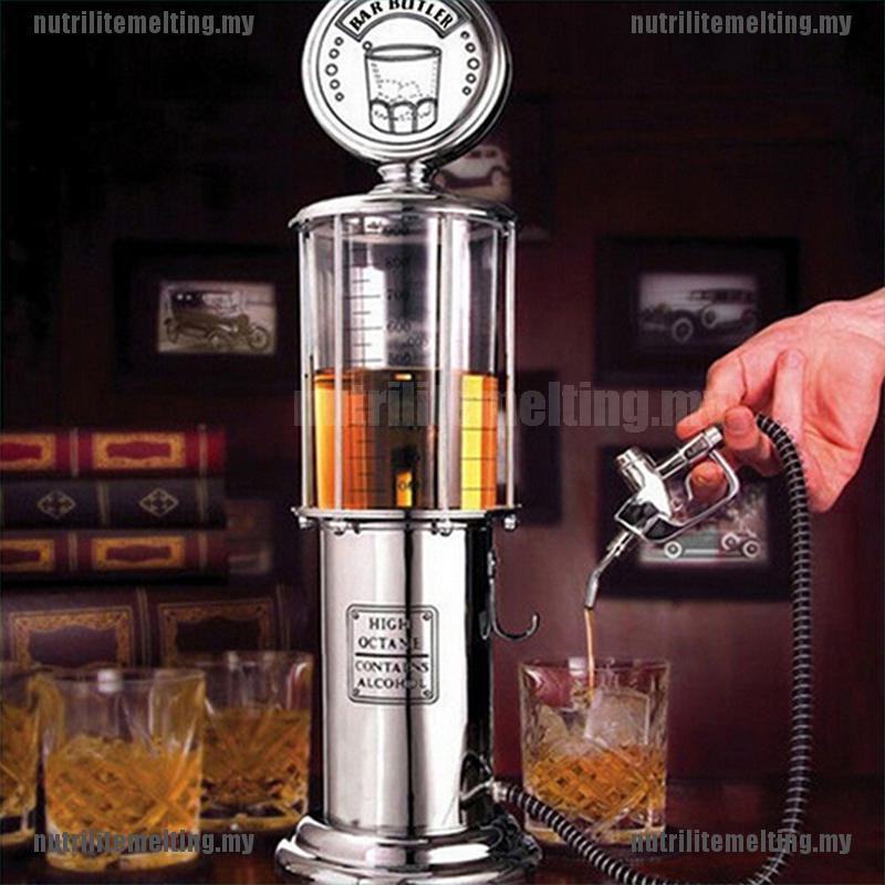 NMT New Pretty Tage Fill 'er up gas Pump Bar Drinking Alcohol Liquor Dispenser[MY]