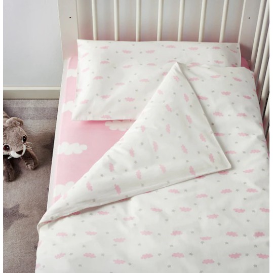 LEN Quilt for Baby cot / Blanket For Baby , white, 110x125 cm Shopee Malaysia