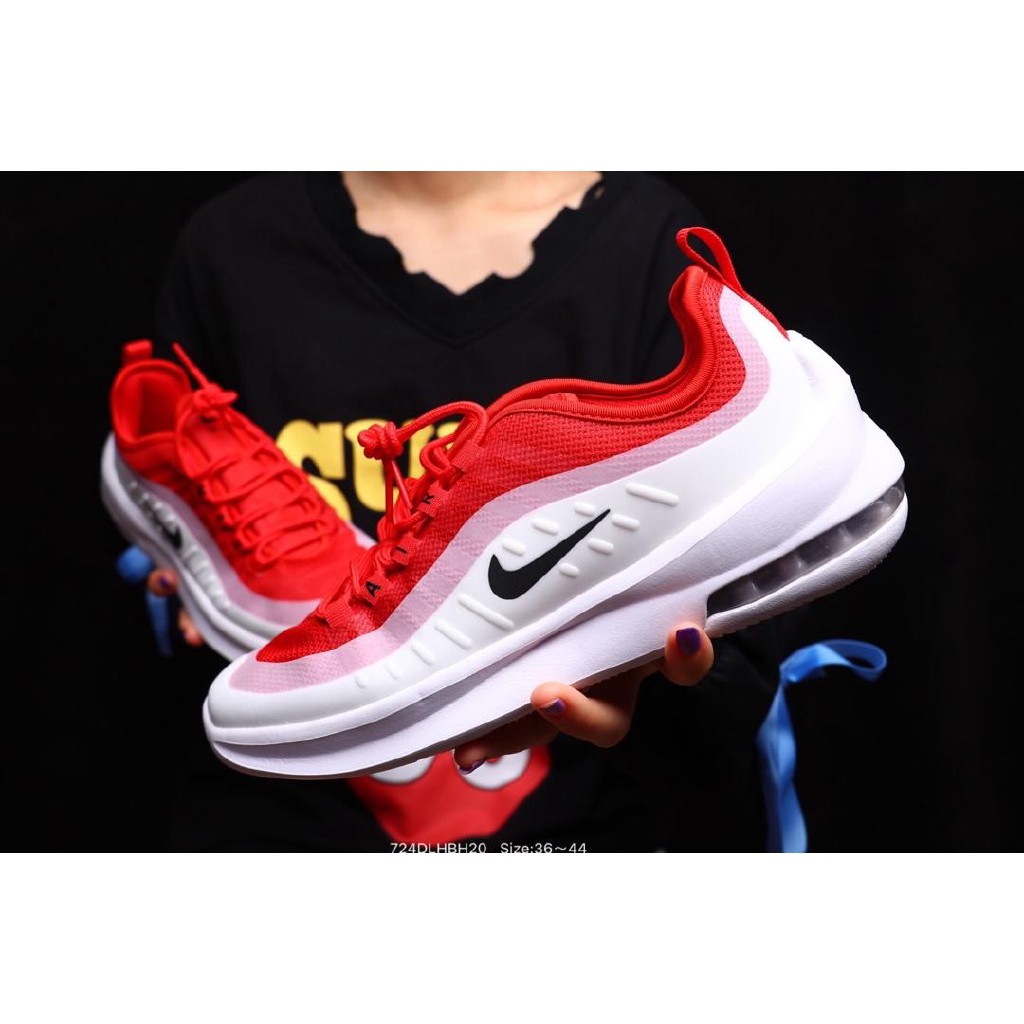 nike air max axis red and white