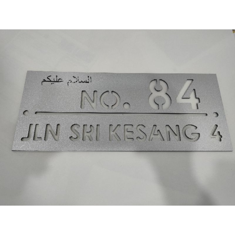 Eksklusif Customized Papan Tanda Rumah Yang Rare Home Signage Alamat Rumah