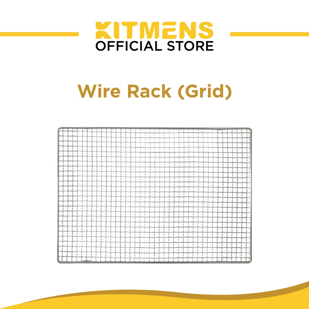 Kitmens Wire Rack (Grid) For KM-KO65 Digital Oven Electric Conventional Cooling Rack Oven【48.5 x 33 x 2 cm】