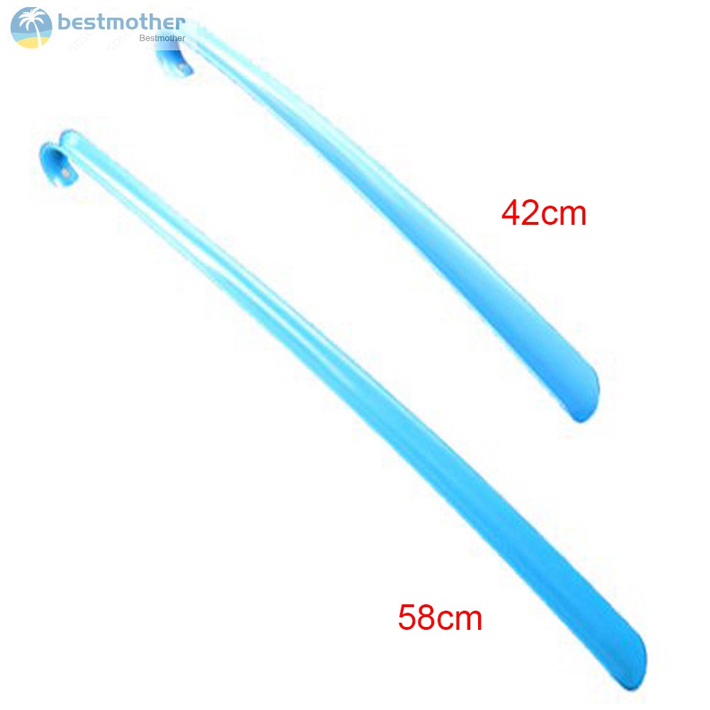 1pc 42 cm Suppyfly Plastic Shoe Horn Long Handle Durable Shoe Horn Helper for Main Hotel 