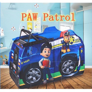 paw patrol fire truck with 50 balls playhouse