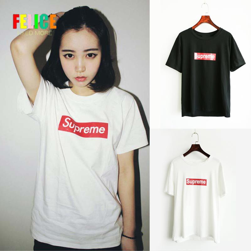 supreme women tee