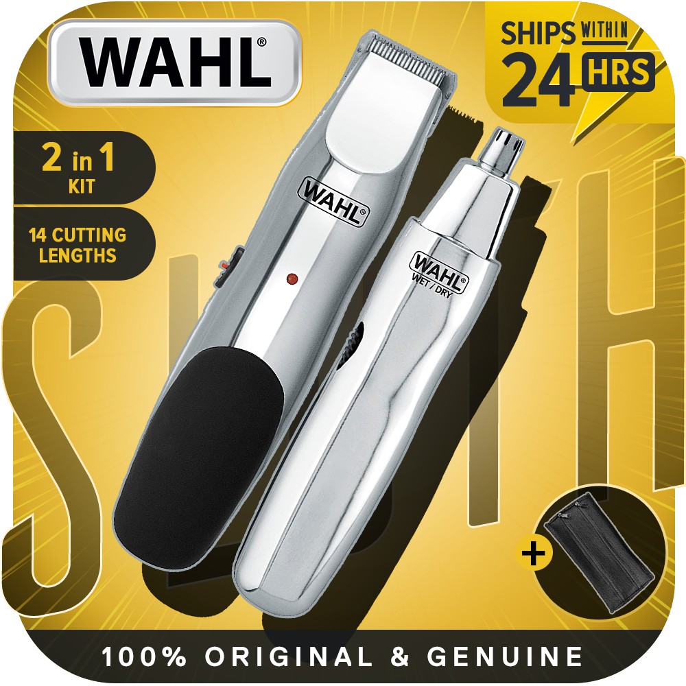 wahl rechargeable nose hair trimmer