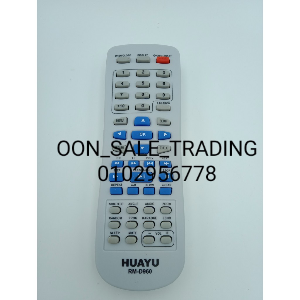 Huayu Toshiba Multi Dvd Remote Control Rmd960 Shopee Malaysia