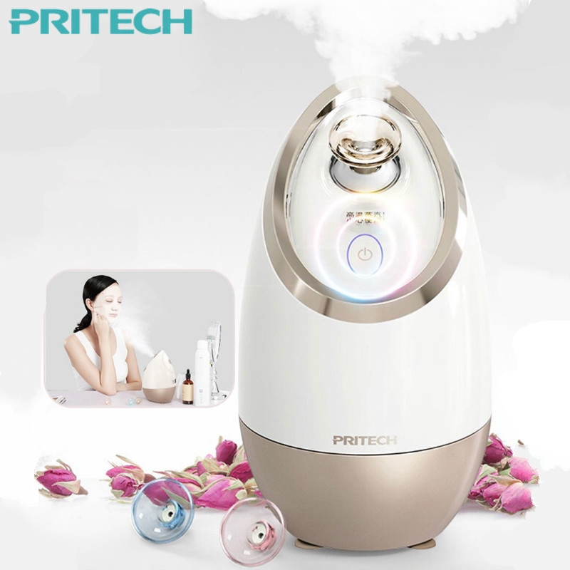 PRITECH Electric Facial Steamer Nano Sprayer Spray Facial Care Deep