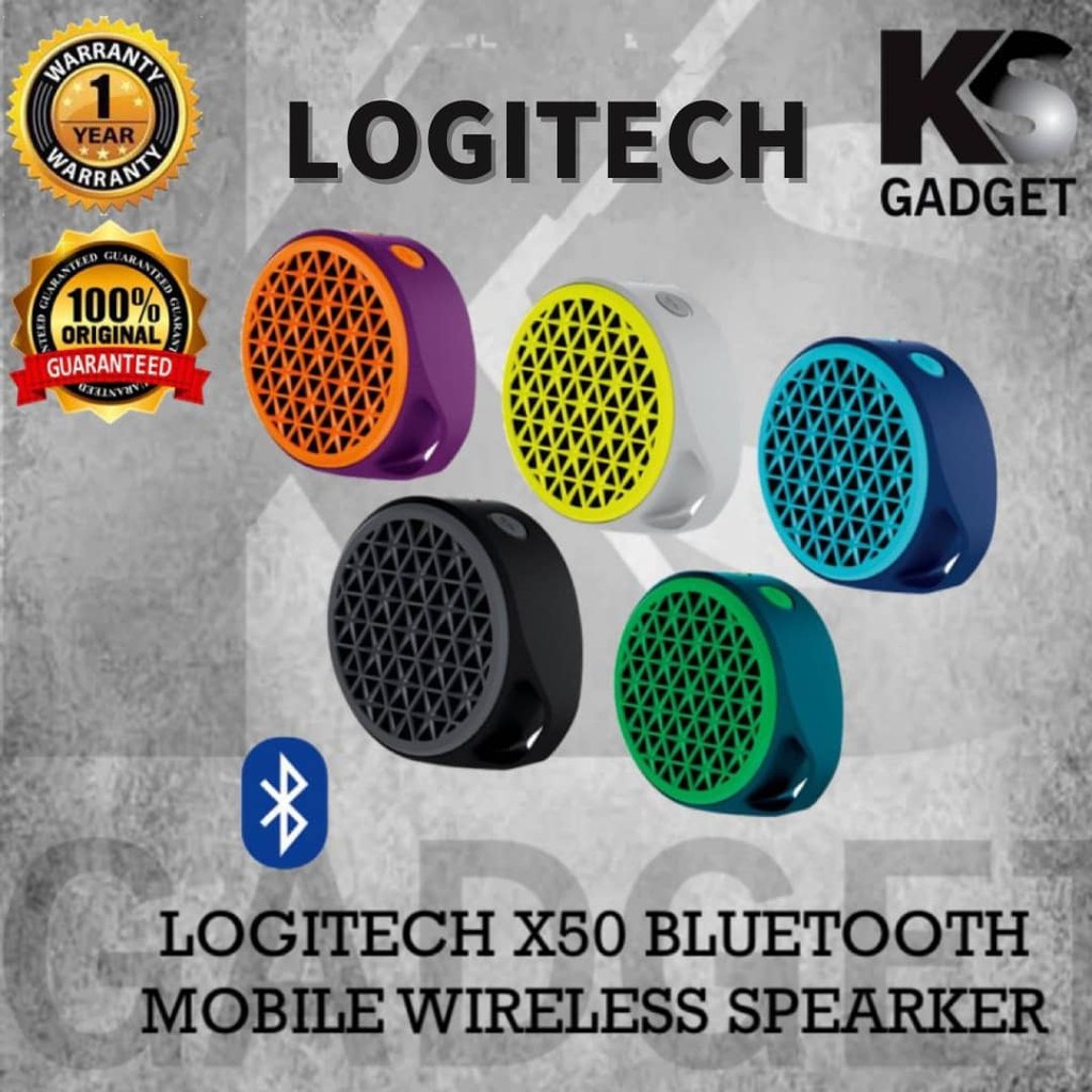 logitech x50 bluetooth speaker