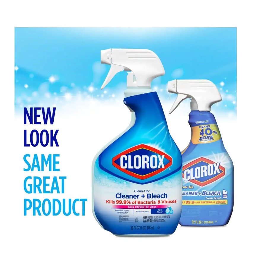 Clorox CleanUp All Purpose Cleaner With Bleach Spray 946ml Shopee