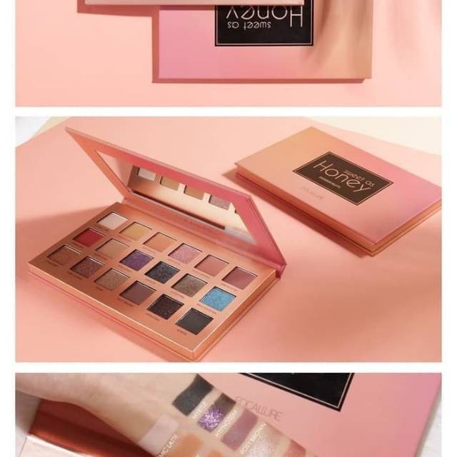 100% ORIGINAL Focallure Sweet As Honey Eyeshadow Palette