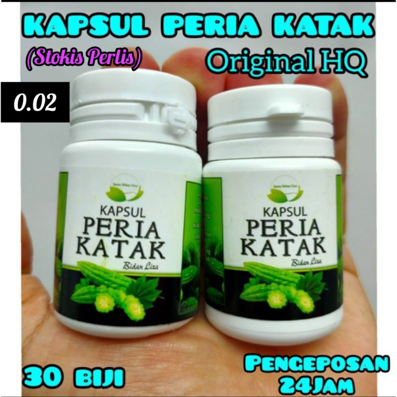 Kapsul Peria Katak By Bidan Liza 30biji Original Hq Shopee Malaysia