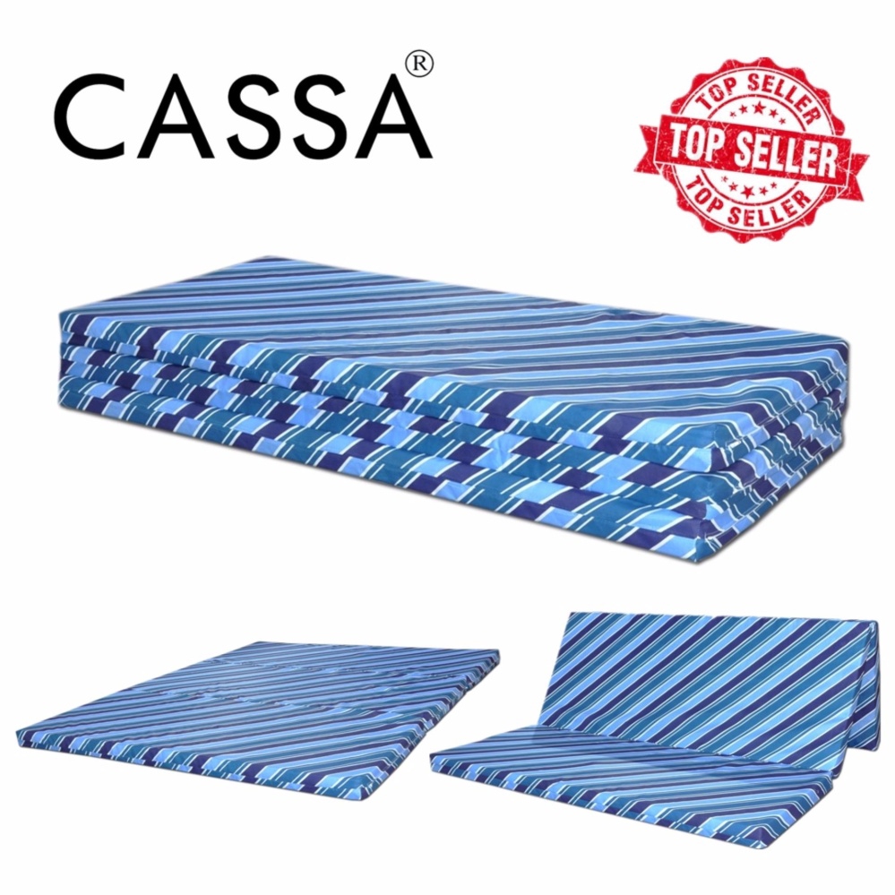 Deluxe Tri Fold Sleeper Sofa Baci Living Room