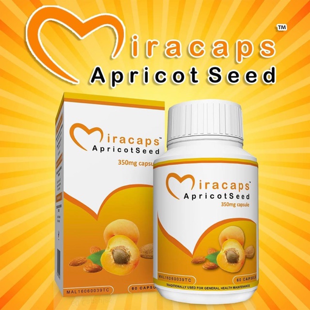 Miracaps apricot seed