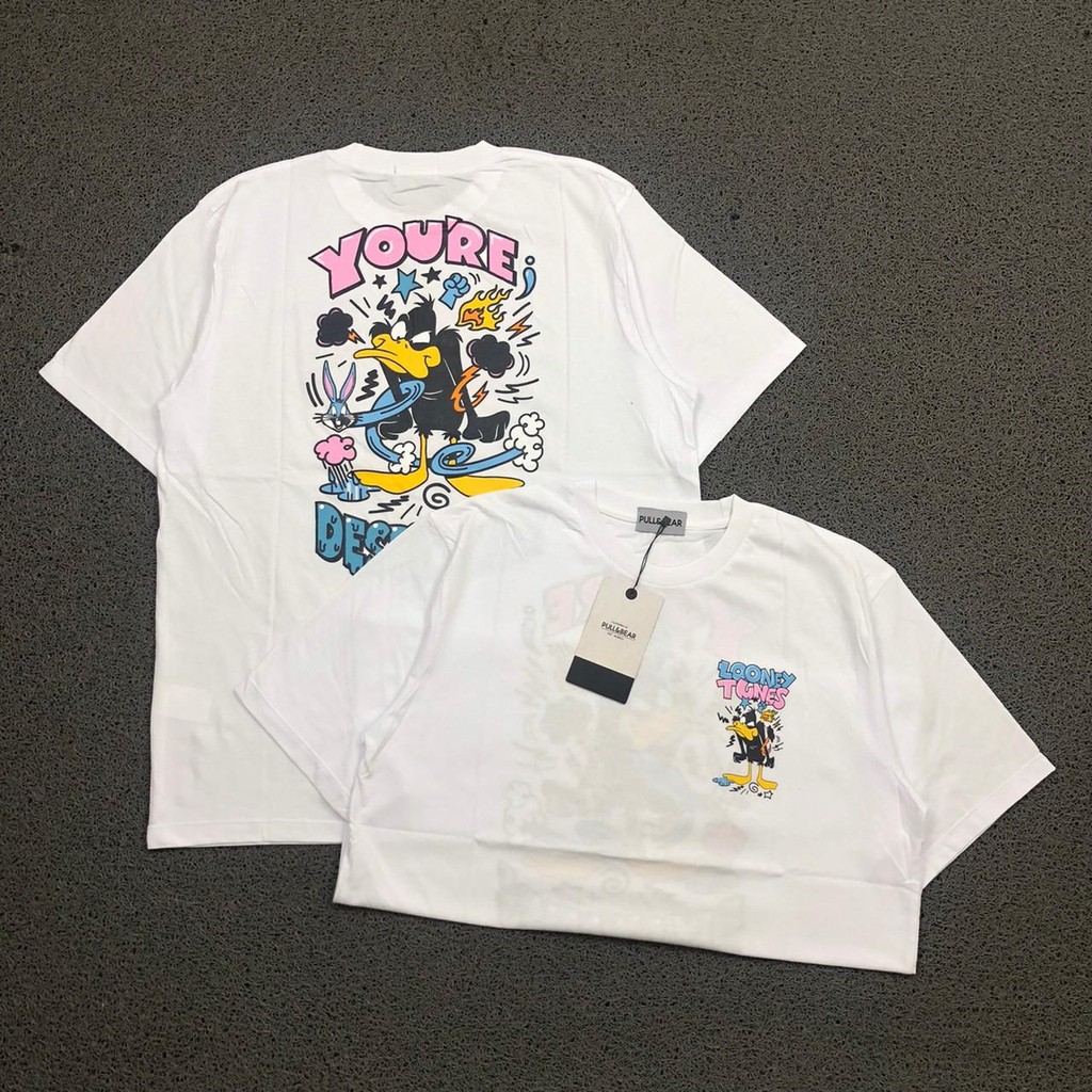 pull and bear looney tunes t shirt