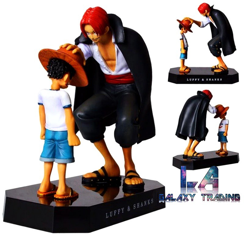One Piece Memories Scene Luffy Shanks Action Figures Anime 18cm Shopee Malaysia