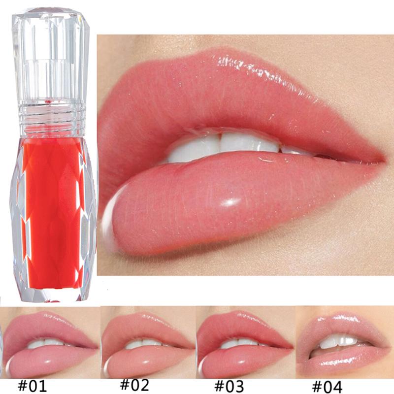 ✨H&G✨ 6 Colors Glossy Lips plumper Glitter Liquid Lipstick Shimmer Makeup Moisturizer Lip Gloss